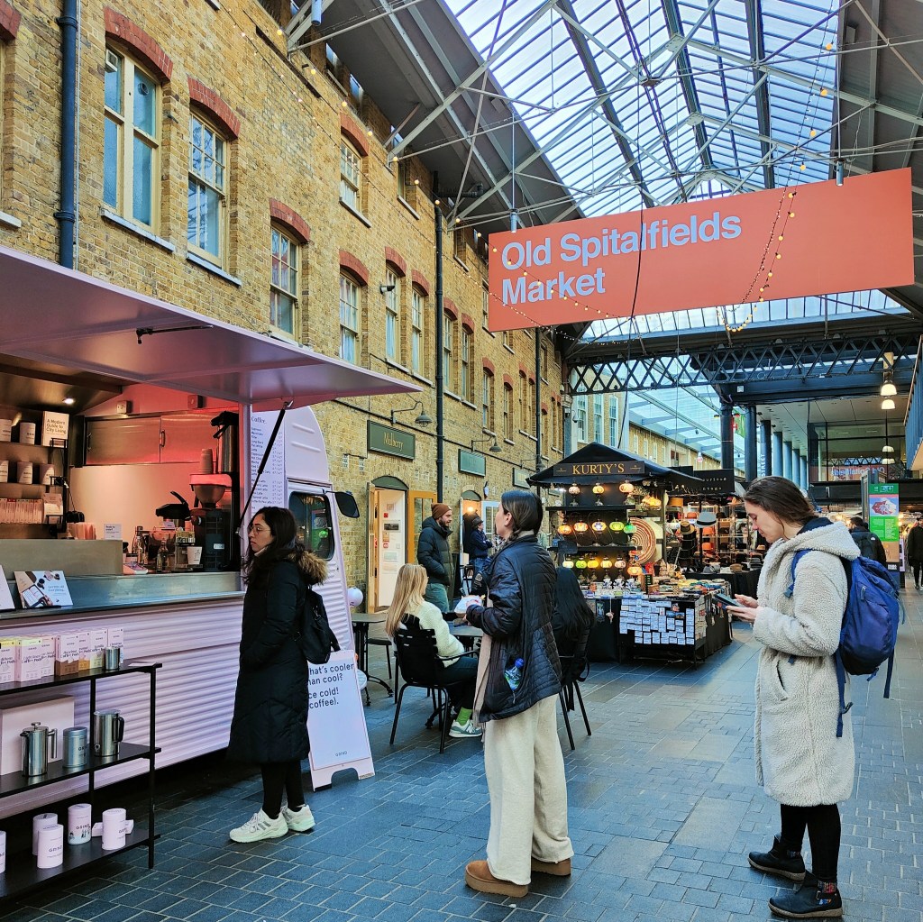 Food truck all'Old Spitafields Market